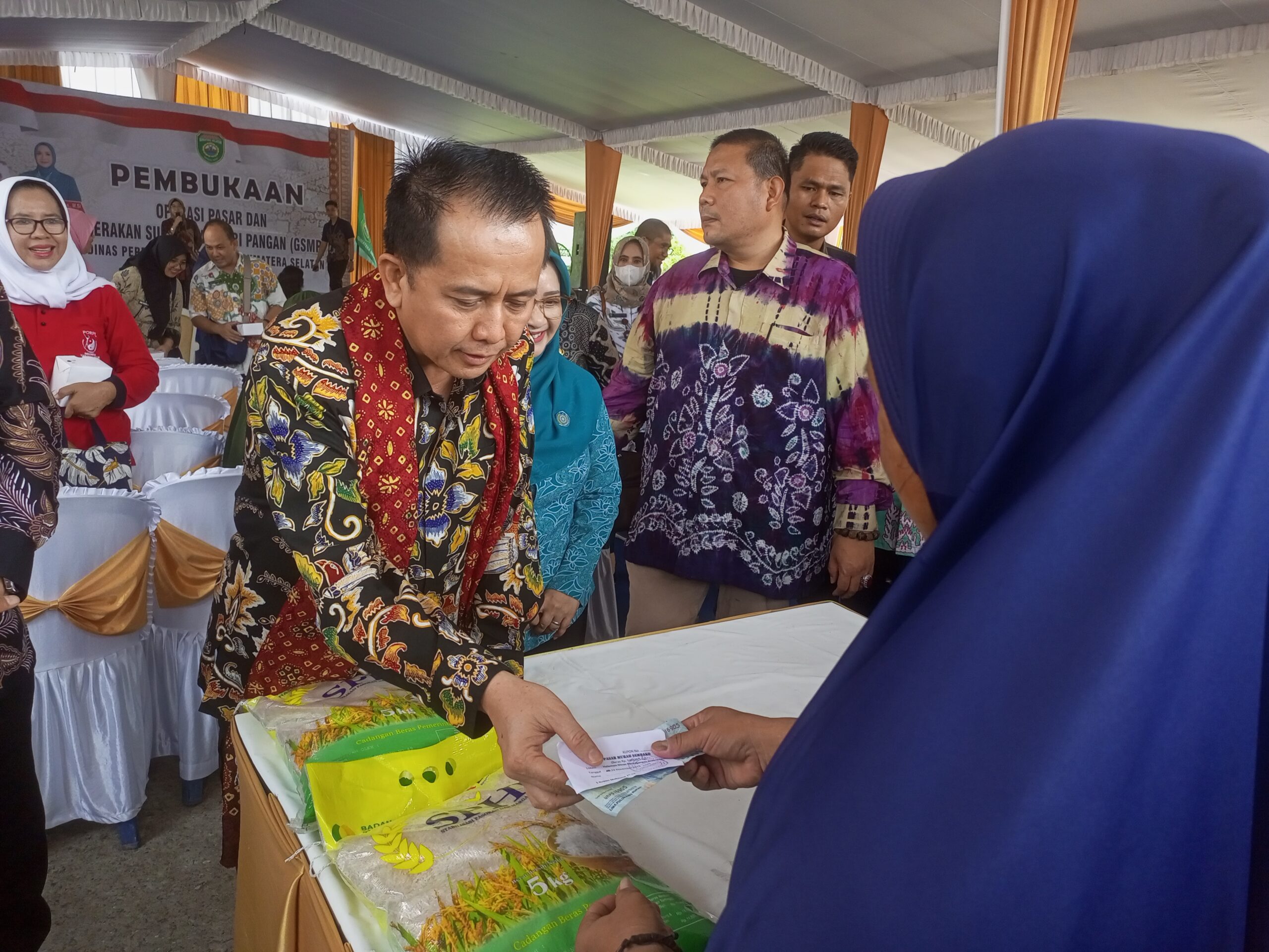 Pemprov Sumsel Buka Pasar Murah Kg Beras Rp Ribu