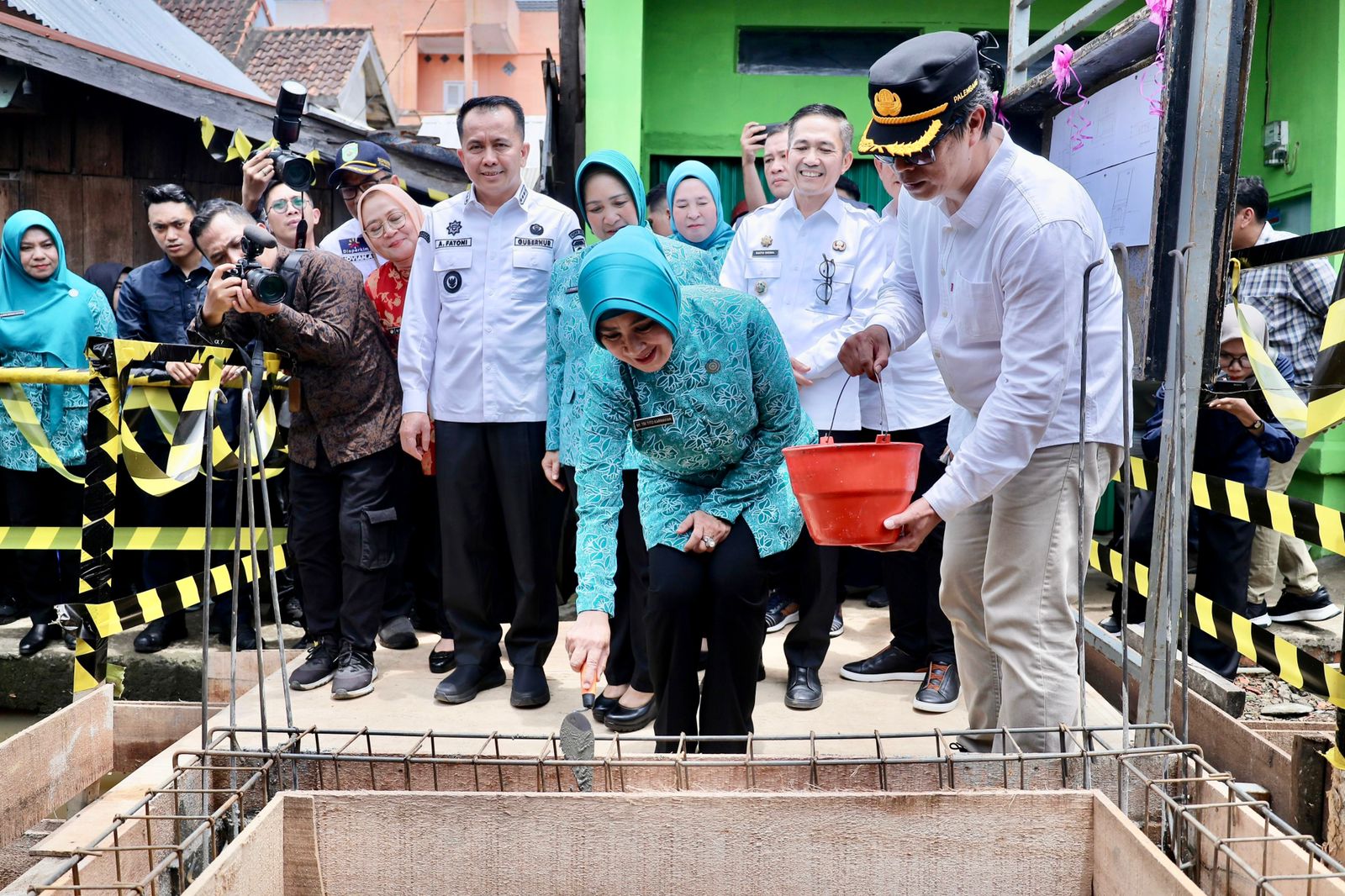 Pemprov Sumsel Launching Gerakan Bedah Rumah Pembangunan Sanitasi Dan