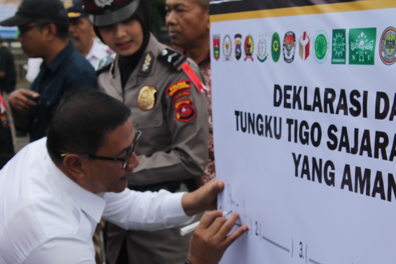 Amankan Pileg dan Pilpres Polres Bukittinggi Kerahkan 500 Personil 5