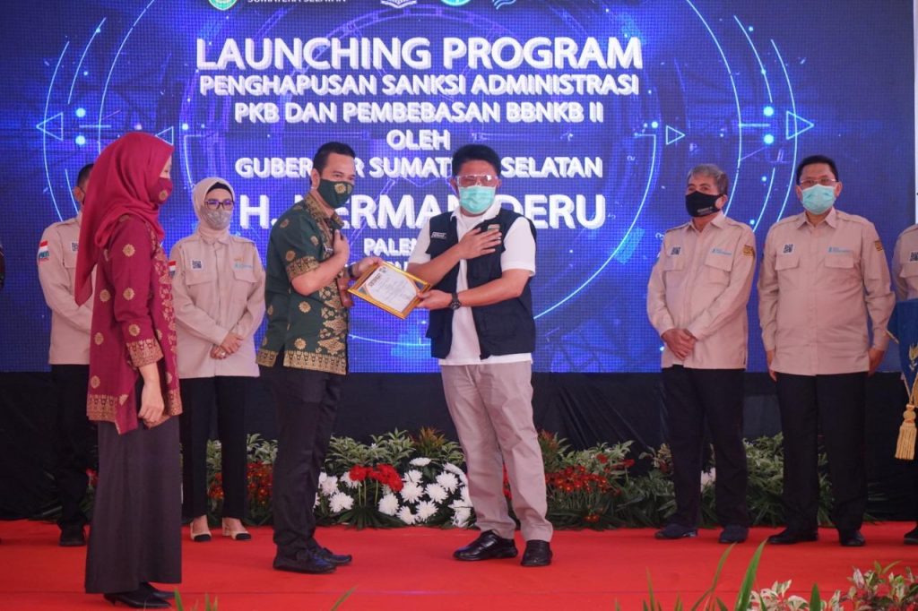 Ketua DPRD Hadirin Lounching Penghapusan Pajak, Tingkatkan PAD Sumsel ANITA1