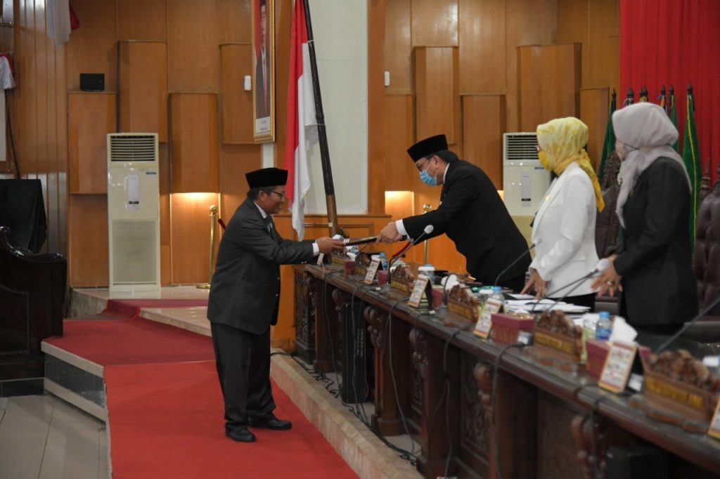 DPRD Sumsel Sampaikan Hasil Reses Dalam Rapat Paripurna WhatsApp Image 2020 11 02 at 15.33.40