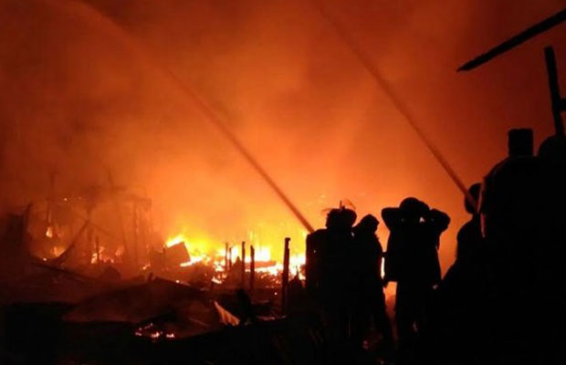 Akibat Korsleting Listrik Rumah Nenek di Semen Blitar Terbakar971756d89a8dbdd1