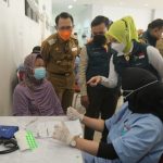 Capaian Sentra Vaksinasi BPBD Jabar di Kabupaten Bekasi Lampaui Target