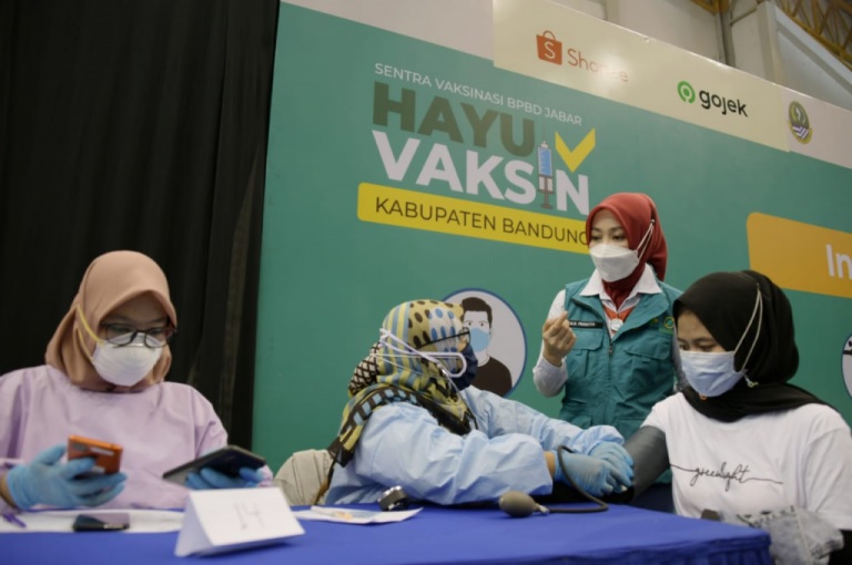 Ditutup Sentra Vaksinasi si Jalak Harupat Capai Target Sasaran