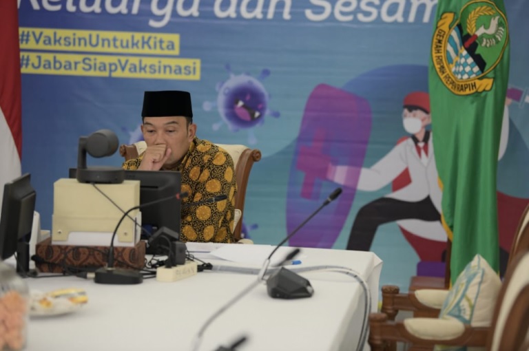 Gubernur Jabar Hadiri Acara Doa Bersama PrayFromHome