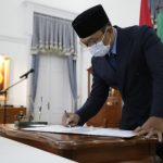 Gubernur Lantik Lima Pejabat Baru Pimpinan Tinggi