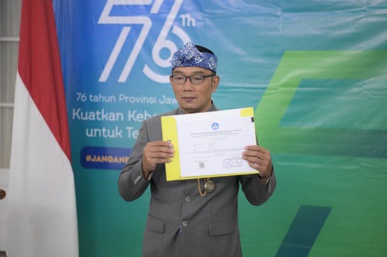Pesan Ridwan Kamil untuk Penerima Beasiswa JFLS Belajar Sungguh sungguh