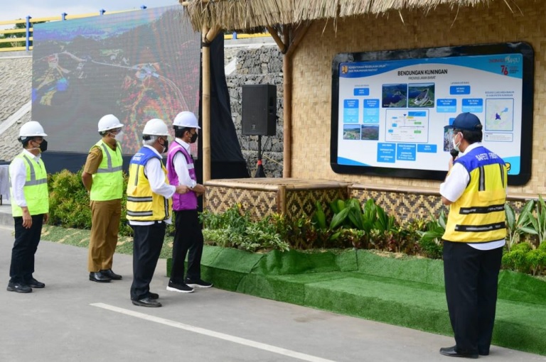 Presiden Jokowi Resmikan Bendungan Kuningan Mengairi 3.000 Hektare Sawah di Jabar dan Jateng