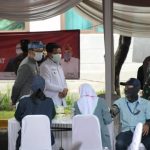 Ridwan Kamil Dampingi Kapolri dan Panglima Tinjau Vaksinasi Massal Buruh