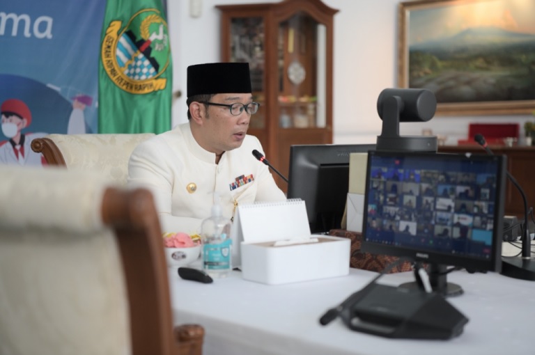 Ridwan Kamil PTM Jabar September di Daerah PPKM Level 2