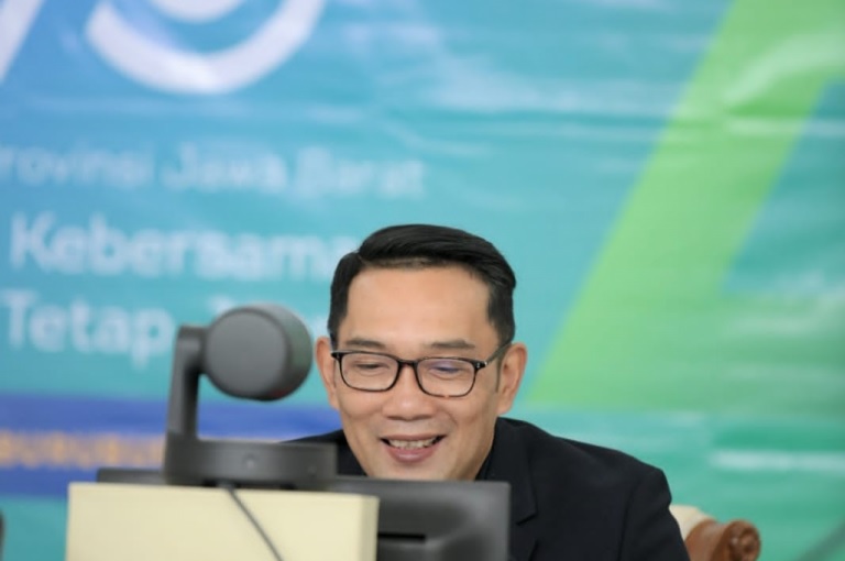 Ridwan Kamil Sapa Atlet Paralympics via Konferensi Video Bangga Dua Atlet Jabar Sumbang Medali