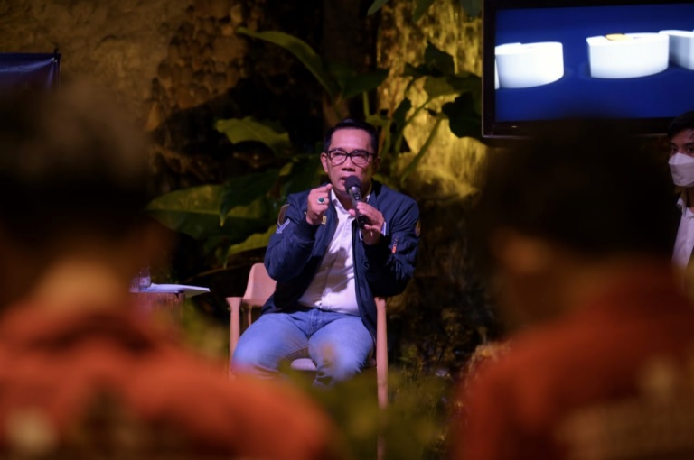 Terima Aspirasi Mahasiwa Ridwan Kamil Energi Terbarukan untuk Kesejahteraan Rakyat