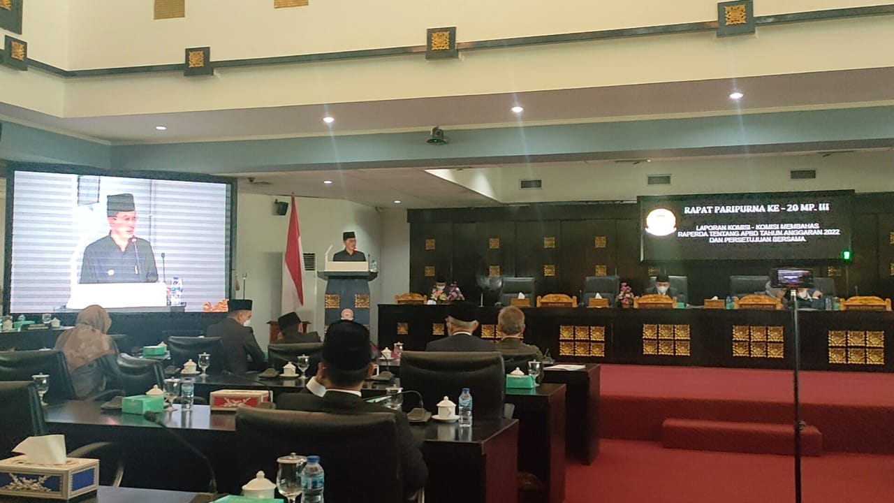 DPRD Setujui Raperda APBD Palembang 2022 WhatsApp Image 2021 11 29 at 15.27.01