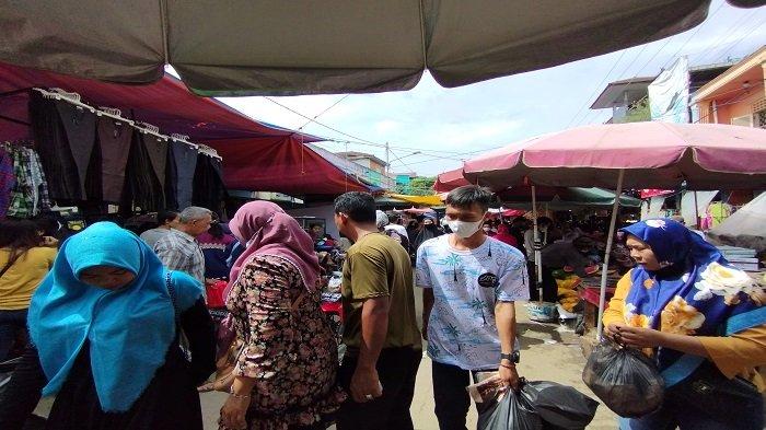pasar 16 Ilir Kota Palembang Jelang Lebaran