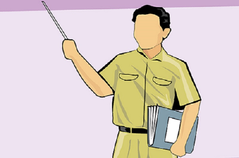 Ilustrasi guru sedang mengajar MuriaNews.com