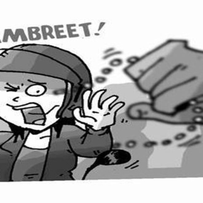 Ilustrasi jambret