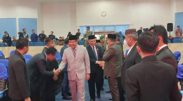 Bupati Lahat Paparkan LKPJ Tahun Anggaran 2022 Dihadapan Anggota DPRD IMG 20230329 WA0110