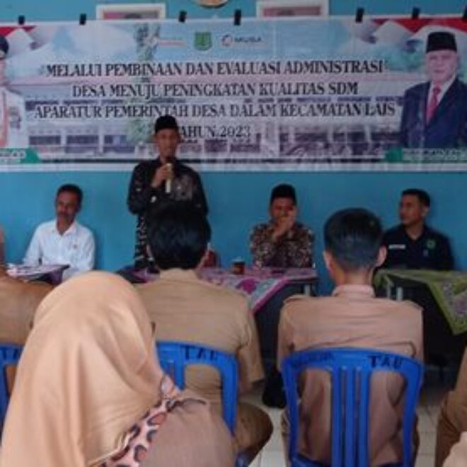 pemkab muba gelar pembinaan dan evaluasi administr