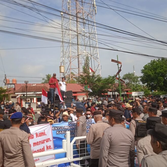 pj bupati apriyadi temui massa persatuan penyuling