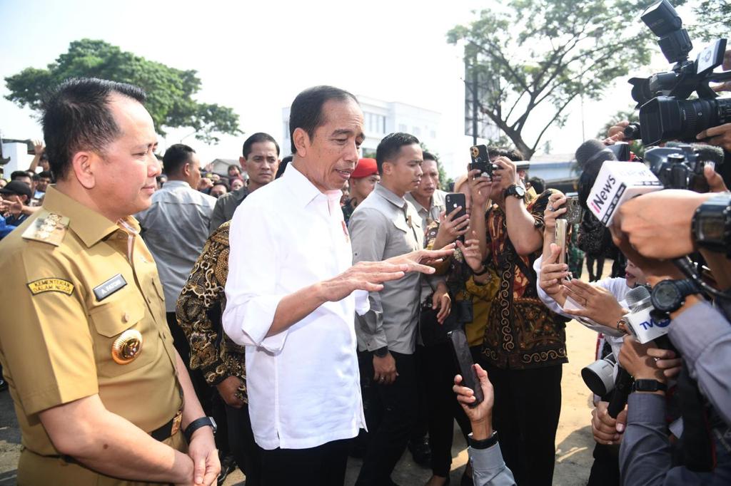 Jokowi Puji Pengendalian Inflasi di Sumsel