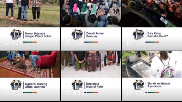 Algoritma Instagram Dorong Popularitas Kampanye Anies-Cak Imin, Konten Reels Tembus Jutaan dalam Sehari