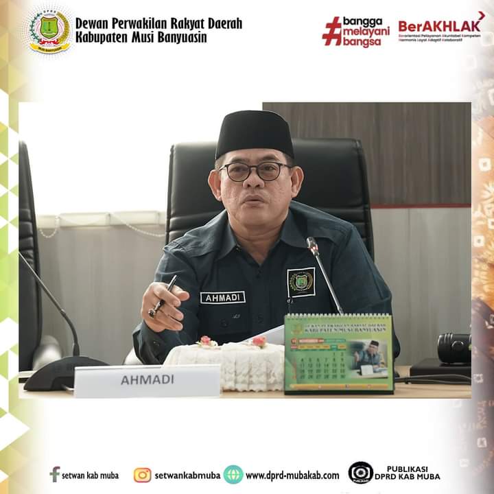 Bapemperda DPRD Bahas Propemperda Kabupaten Musi Banyuasin Tahun 2024