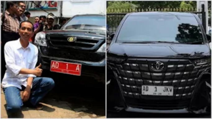 
Warganet Heran Mobil Pensiun Jokowi Alphard Bernopol AD 1 JKW: Esemka nya Kemana? “Datang dari Got bawa Esemka, Pulang bawa Alvard”
