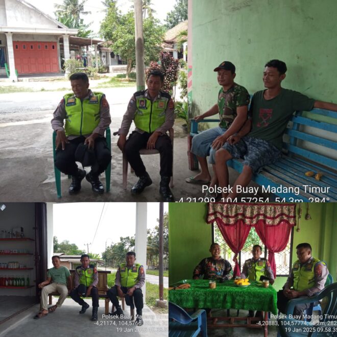 Giat sambang silaturahmi Polsek BMT.