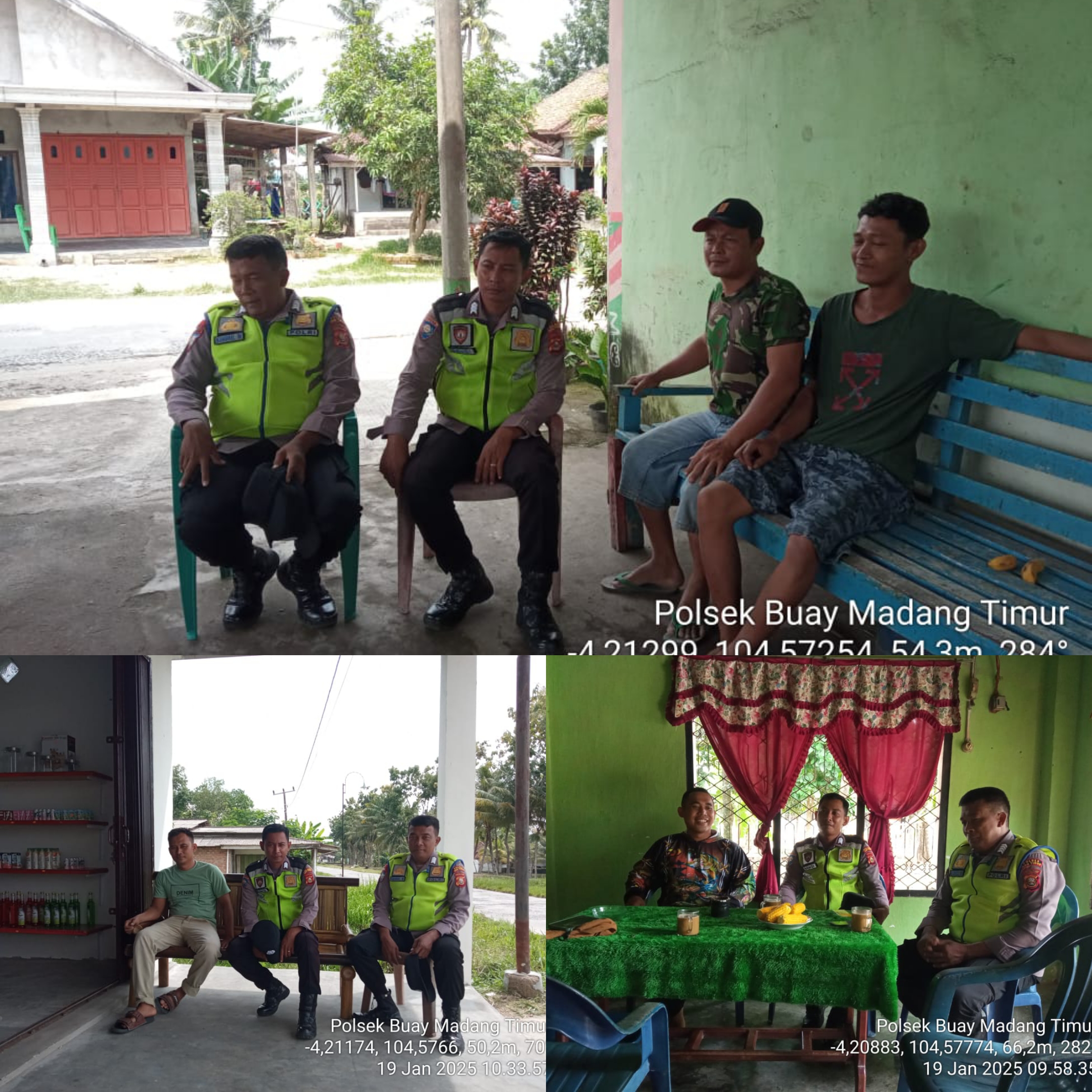 Giat sambang silaturahmi Polsek BMT.