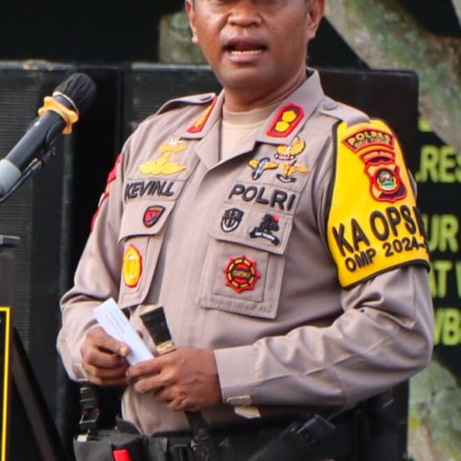 Kapolres OKU Timur AKBP Kevin Leleury