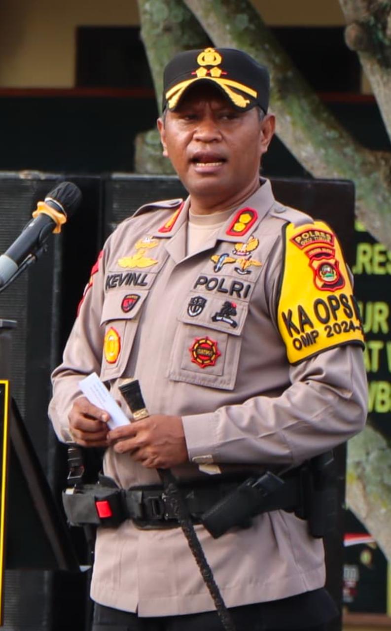 Kapolres OKU Timur AKBP Kevin Leleury