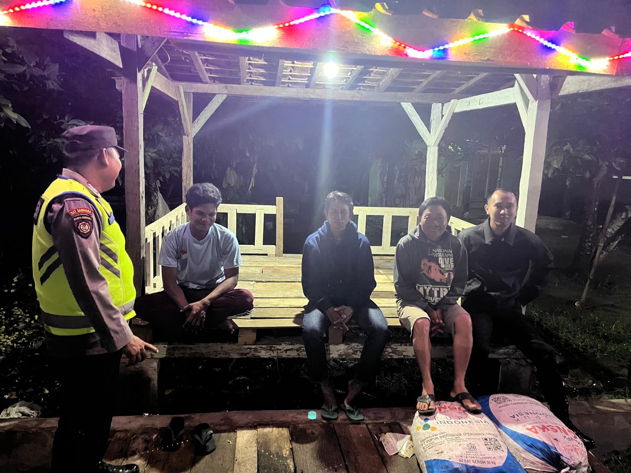 Giat sambang Poskamling Polsek BMT.