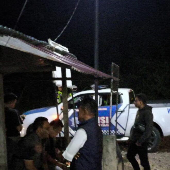 Kegiatan Rutin Yang Ditingkatkan (KRYD) Polres OKU Timur, terkait dengan adanya indikasi Pungutan Liar (Pungli) di sepanjang Jalan Lintas Tengah Sumatera. 