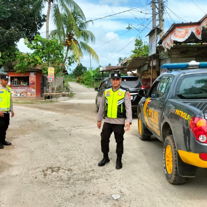 Polsek BMT menggiatkan Patroli jelang Bulan Suci Ramadhan 1446 H.