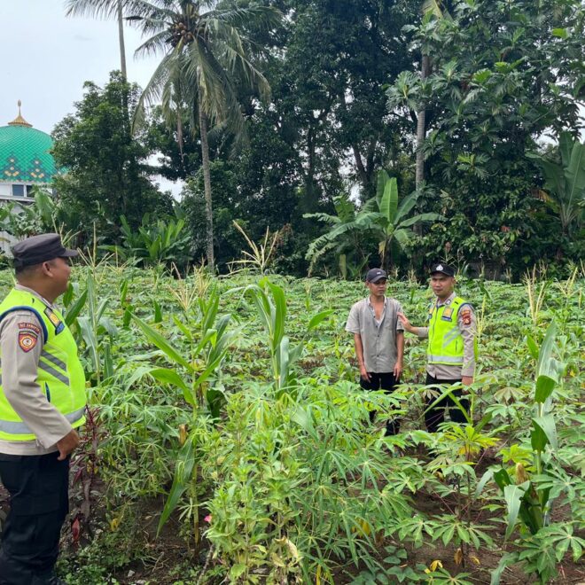 Upaya meningkatkan produksi pangan dan mendukung program ketahanan pangan nasional.