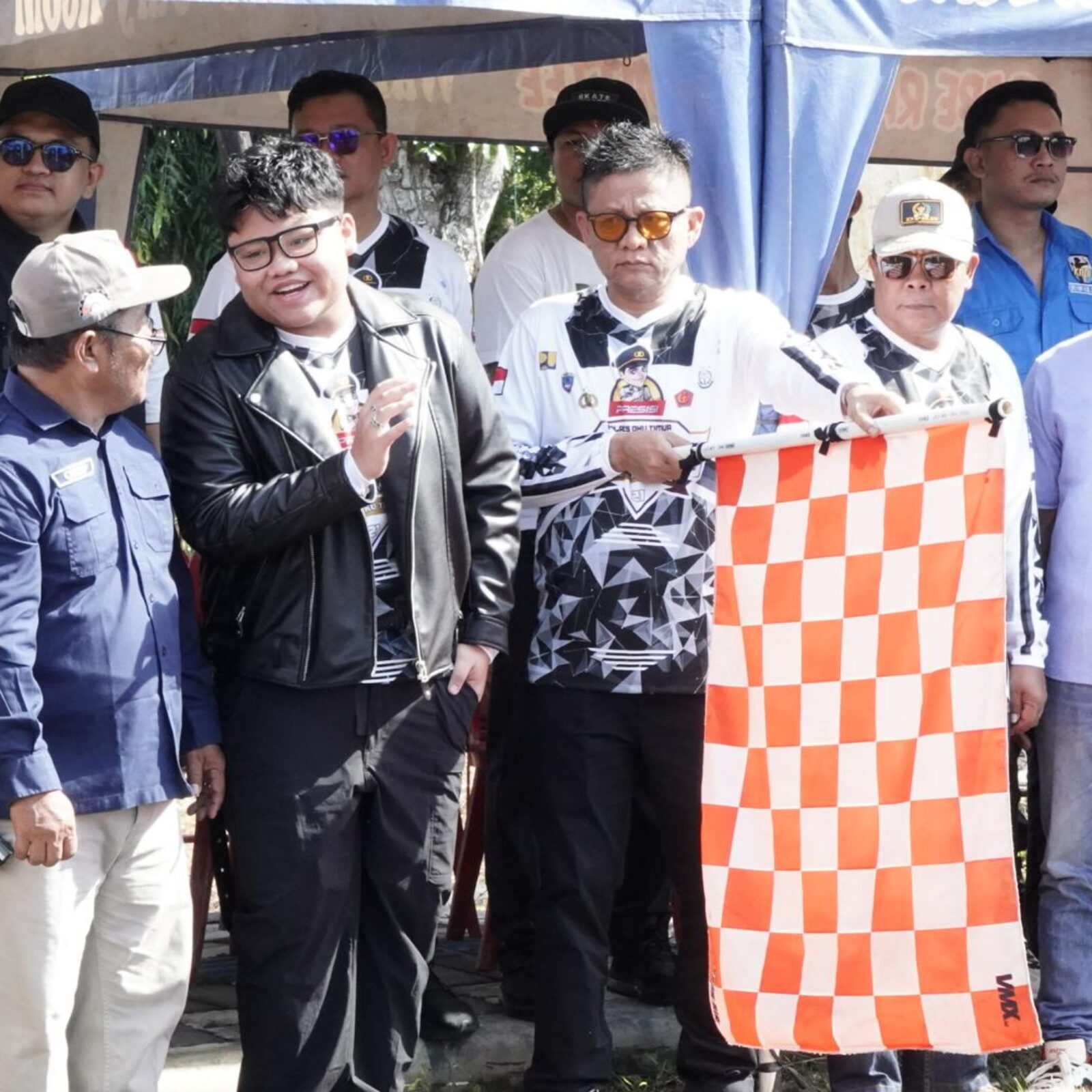 Pembukaan ajang Drag Bike menyambut HUT OKU Timur.