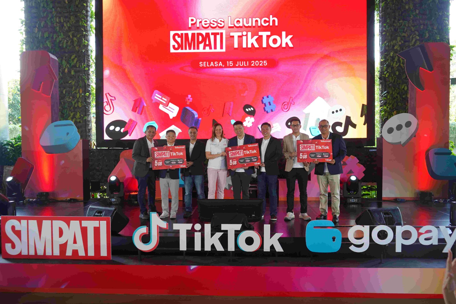 Telkomsel, TikTok, dan GoPay Luncurkan SIMPATI TikTok, Wujudkan Sinergi Perluas Inklusi Digital Indonesia