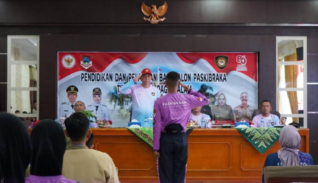 Buka Diklat 70 Calon Paskibraka, Wako Pagar Alam: Ini Bukan Tugas yang Ringan
