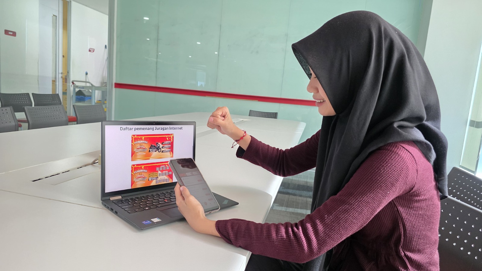 Telkomsel Umumkan Pemenang Program Juragan Internet di Area Sumatera, Bagikan Hadiah Yamaha Aerox hingga Emas Batangan