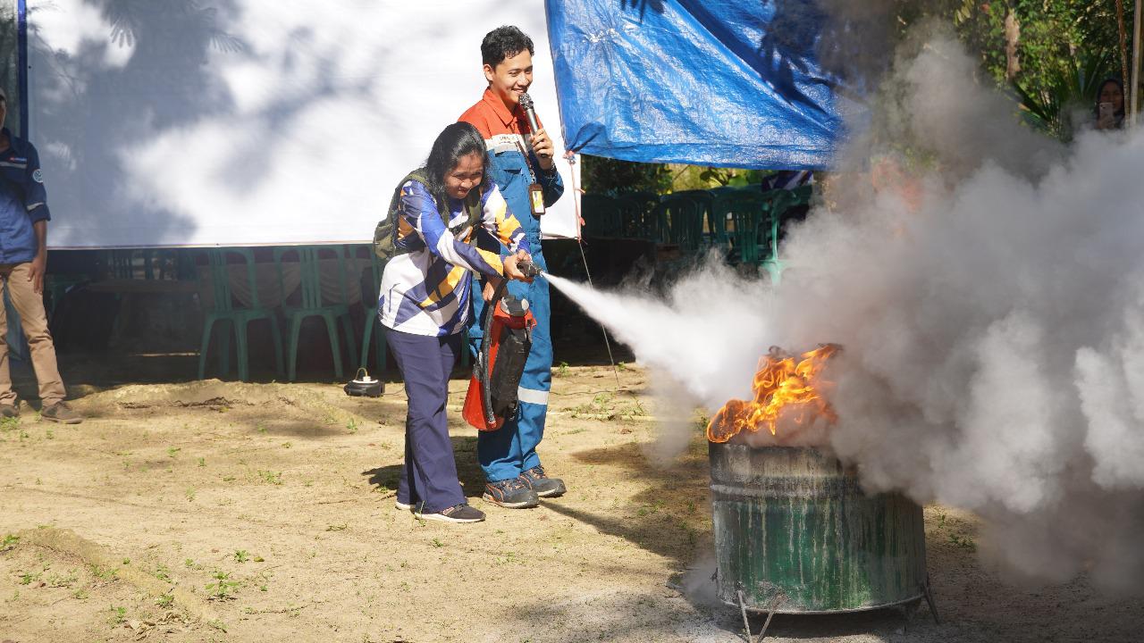 Pertamina Gelar Pelatihan Mitigasi Kebakaran Hutan di Kebun Raya Tuatunu Pangkalpinang