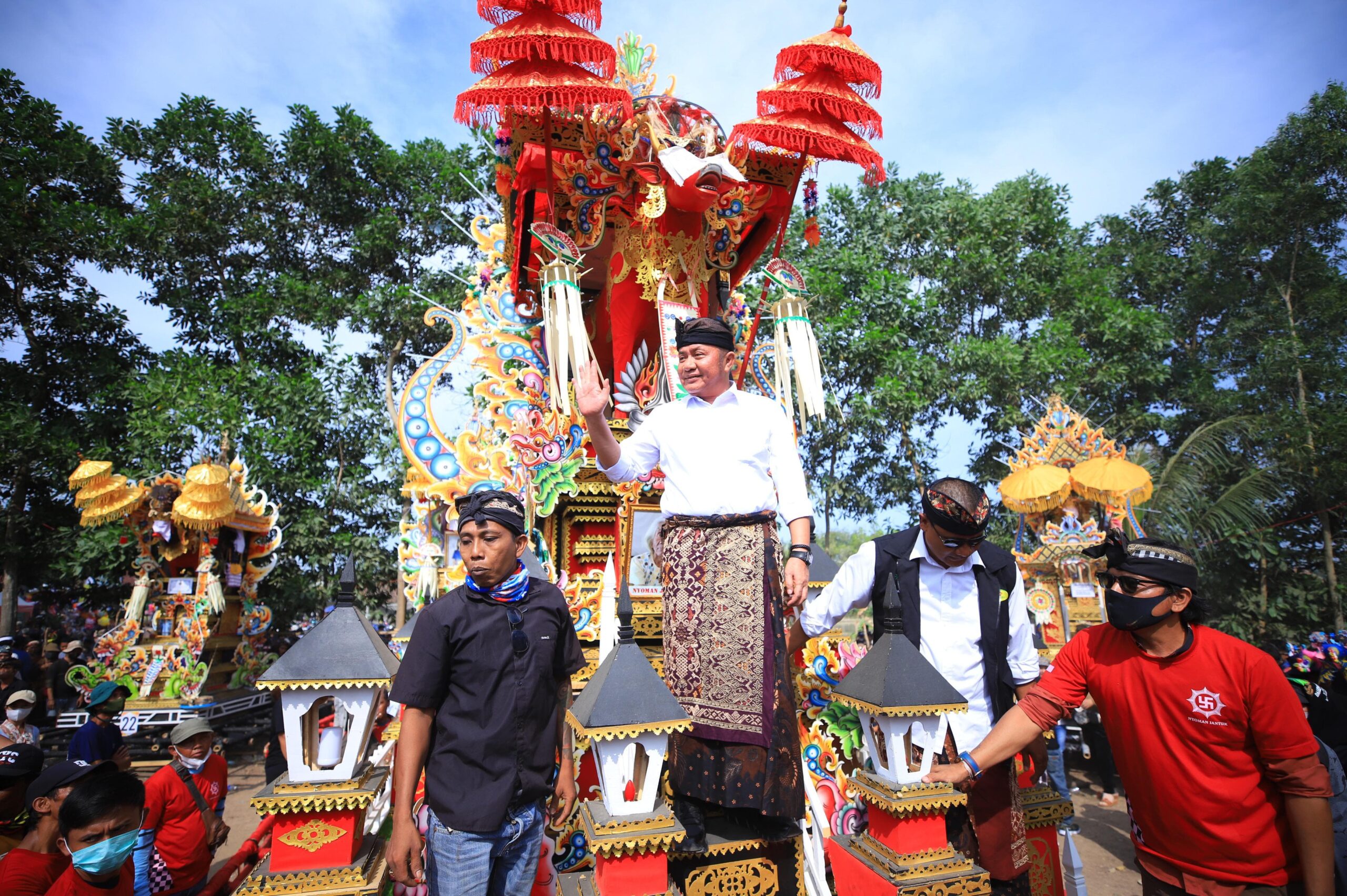 Gubernur Sumsel Dukung Penuh Tradisi Ngaben Massal di OKI, Simbol Persatuan dalam Keberagaman