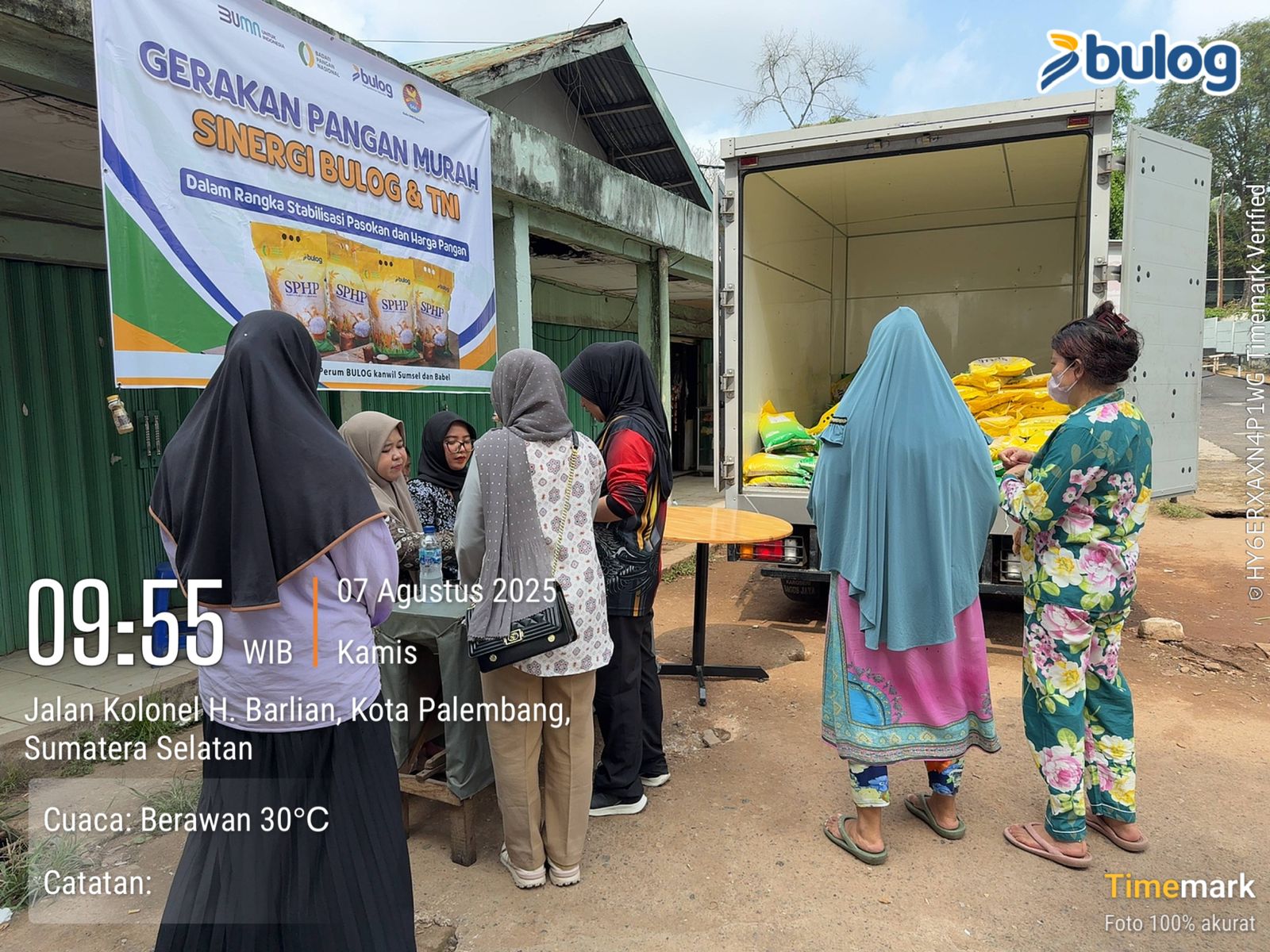 Kolaborasi Bulog dan TNI-Polri Gencarkan GPM di Sumsel