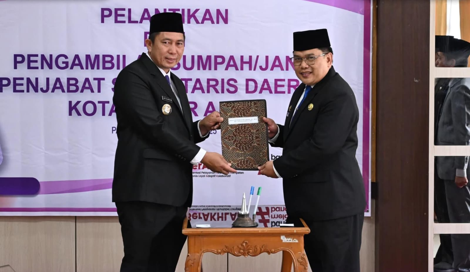 Untuk Ketiga Kalinya, Jabatan Pj Sekda Pagar Alam Alami Pergantian