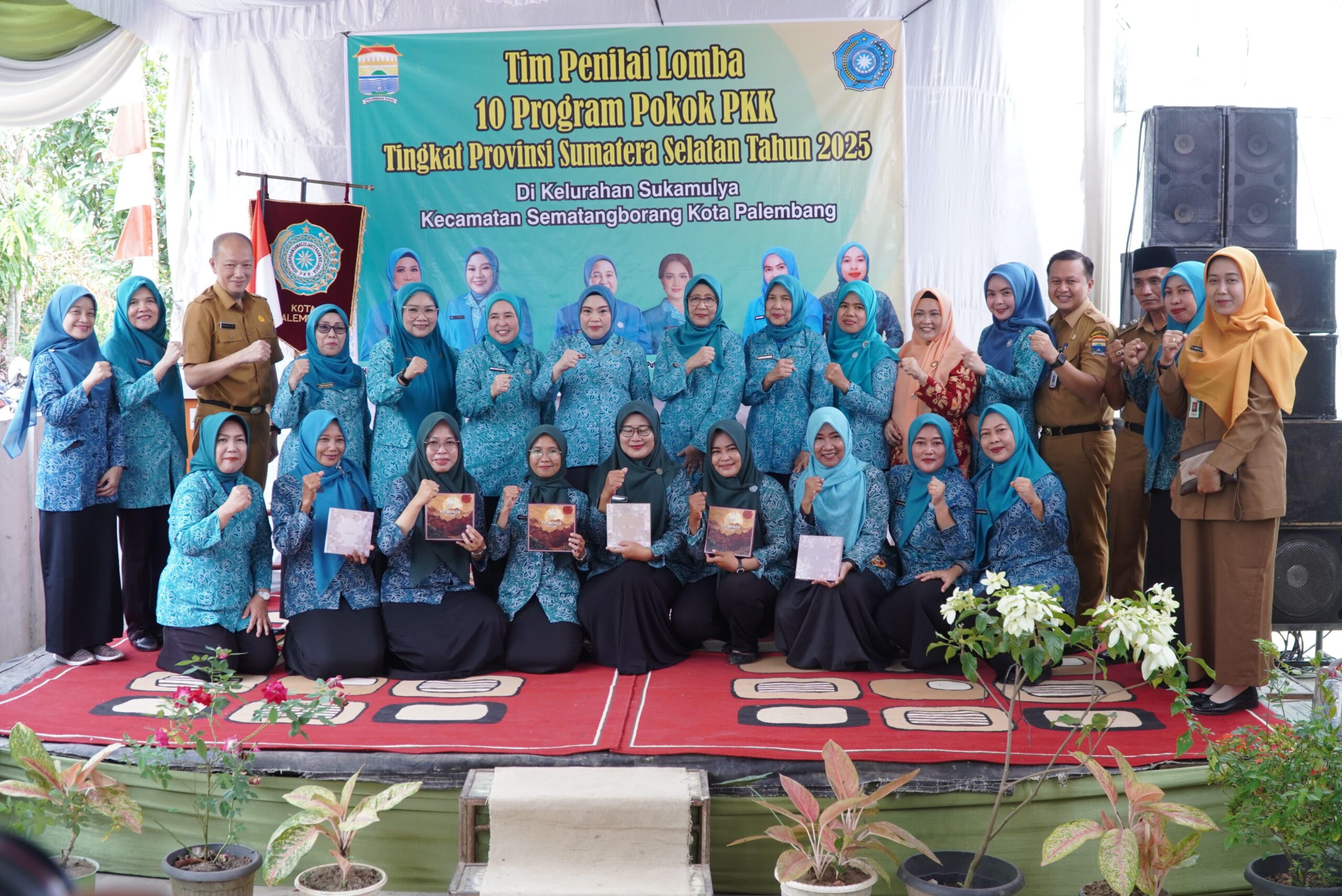 PKK Palembang Teguhkan Komitmen 10 Program Pokok, Dalam Mewujudkan Pemberdayaan Masyarakat 