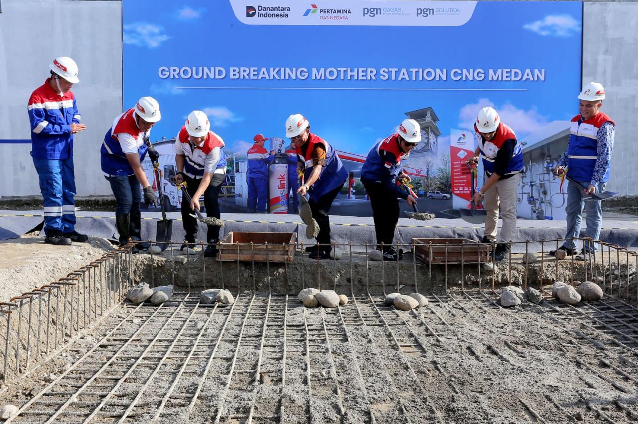 PGN Gagas Bangun Mother Station CNG di Medan, Tingkatkan Layanan Gas Bumi Sumatera Utara