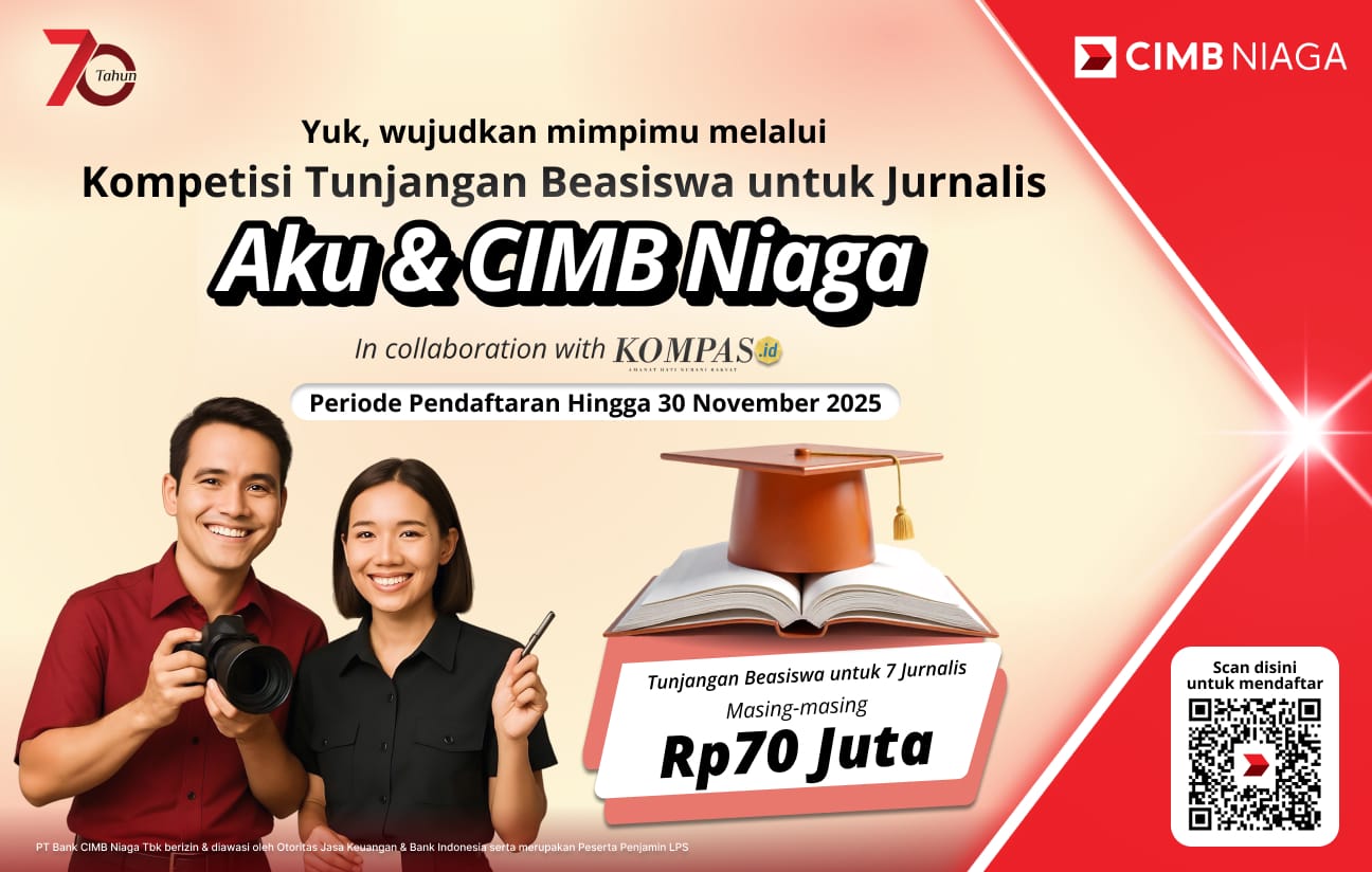 Wujudkan Mimpi dan Aspirasi, CIMB Niaga Hadirkan Tunjangan Beasiswa S2 untuk Insan Pers Indonesia 