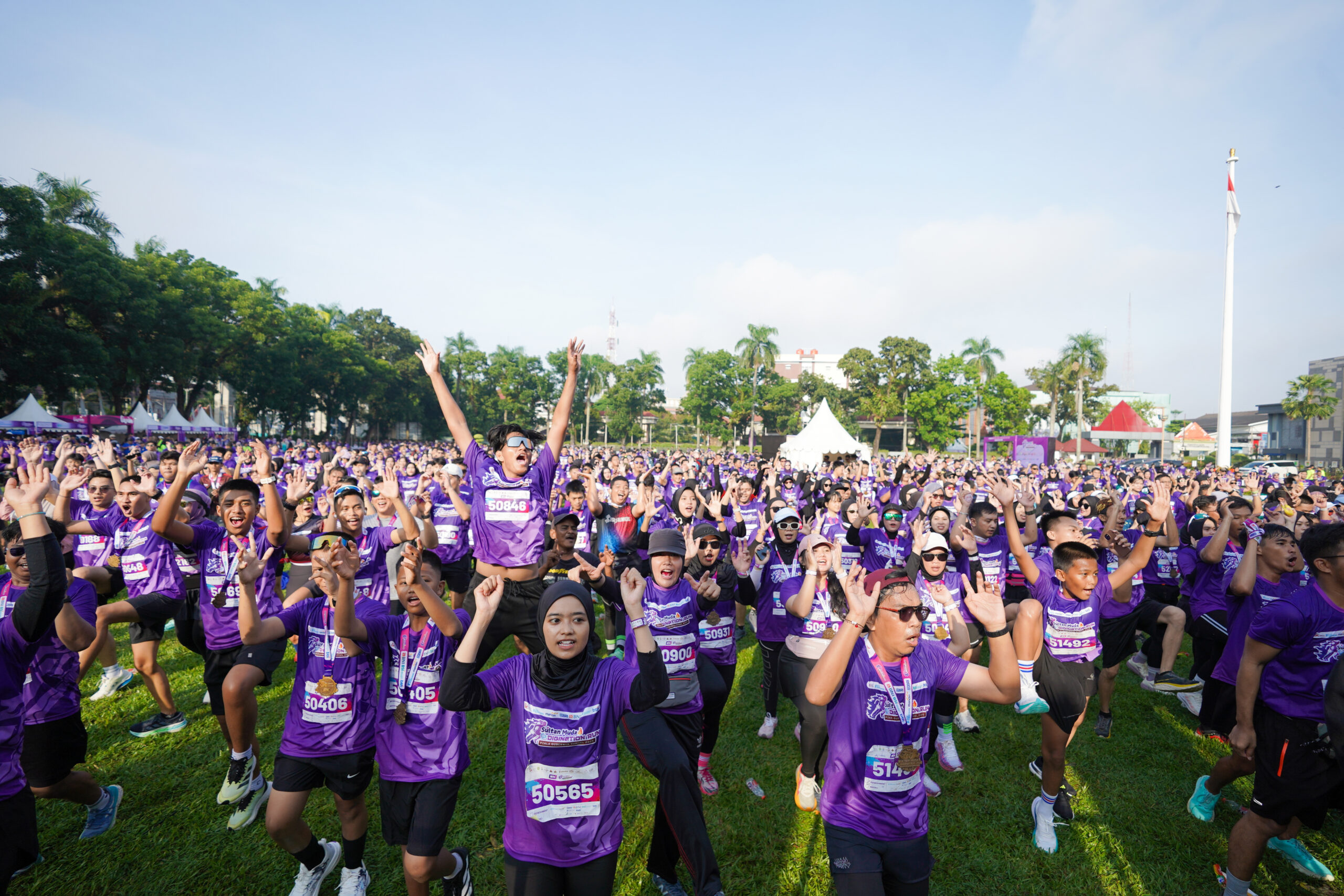 Sultan Muda DIGINATION RUN 2025 Gerakan Literasi Inklusi Keuangan Digital dari Sumatera Selatan untuk Indonesia