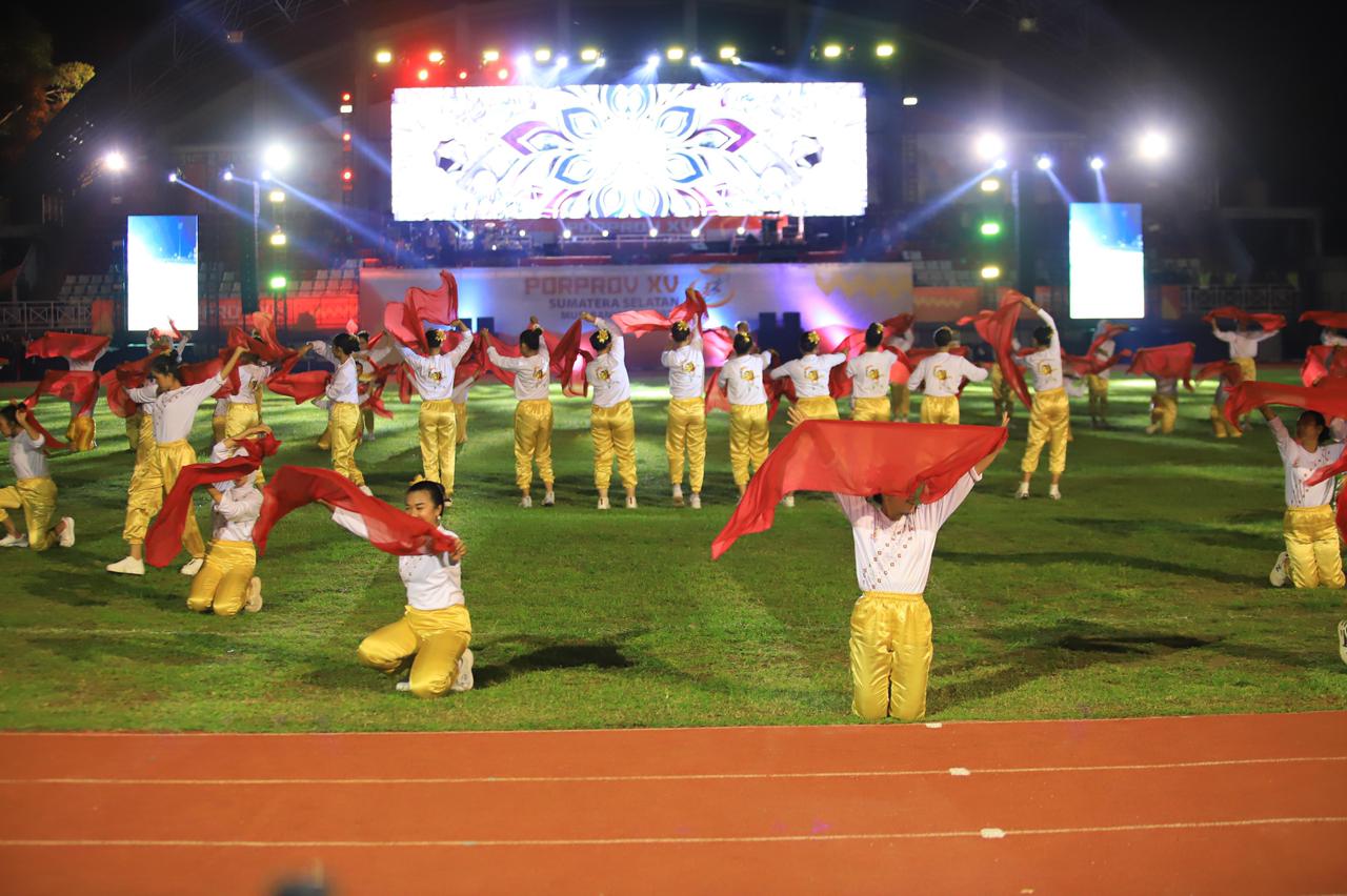 Spektakuler Pembukaan Porprov ke-XV di Muba Berlangsung Meriah 