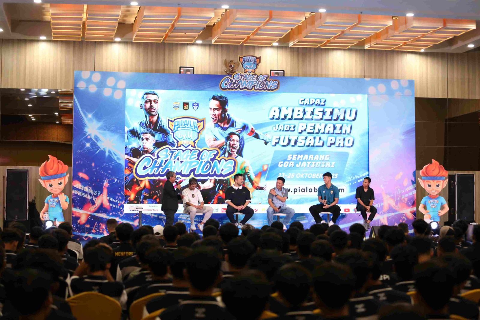 27 Juara Daerah Siap Rebut Gelar Tertinggi di Grand Final Piala by.U 2025: Stage of Champions