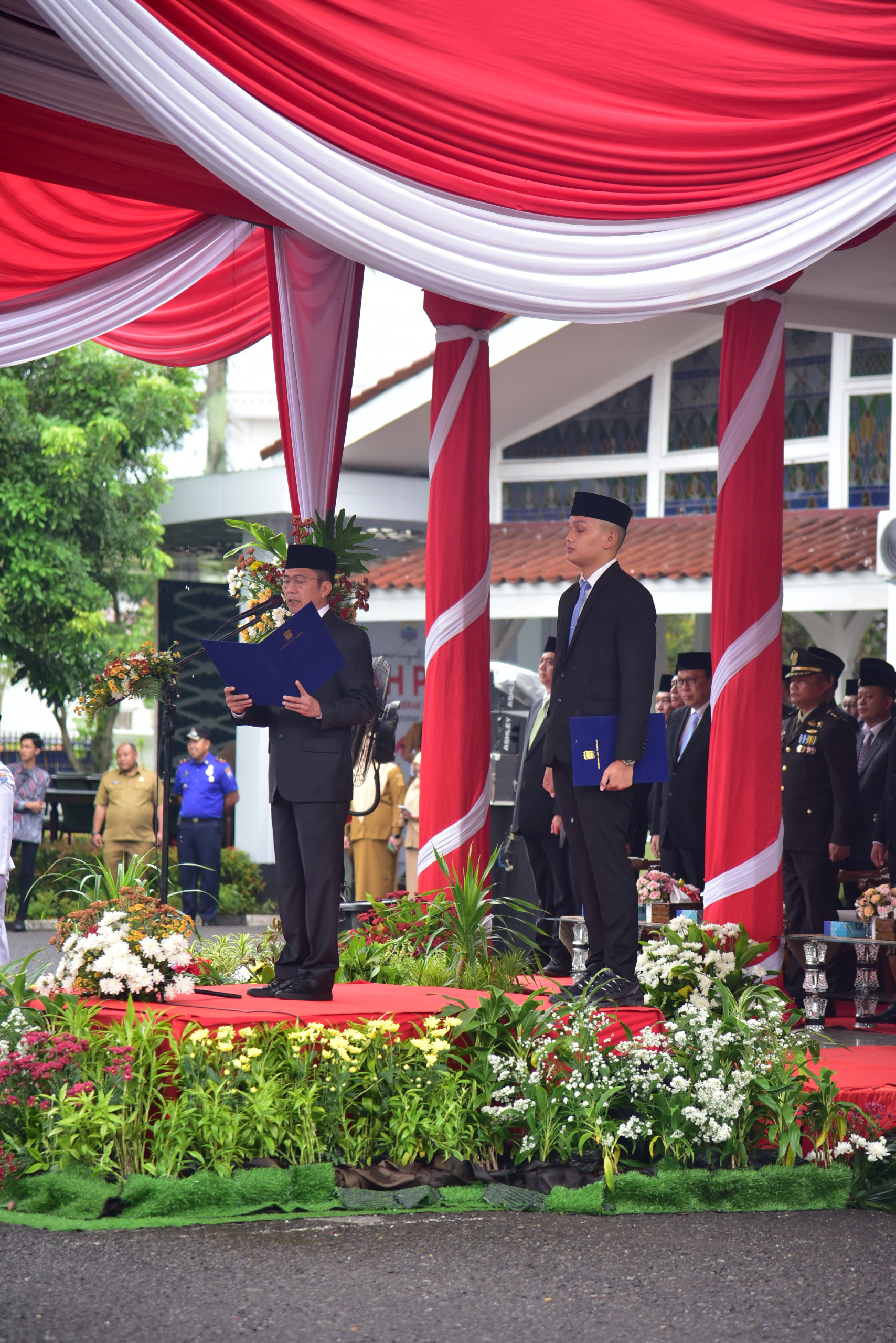 Ratu Dewa Pimpin Upacara Sumpah Pemuda, Bacakan Amanat Menpora